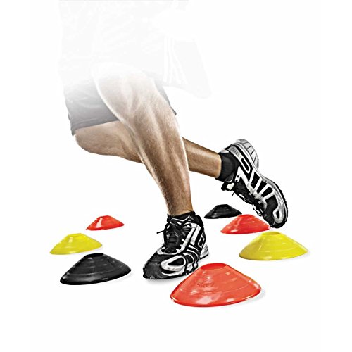 SKLZ Agility 2-Inch High-Visibility Cones for Training and Drills , Set of 20