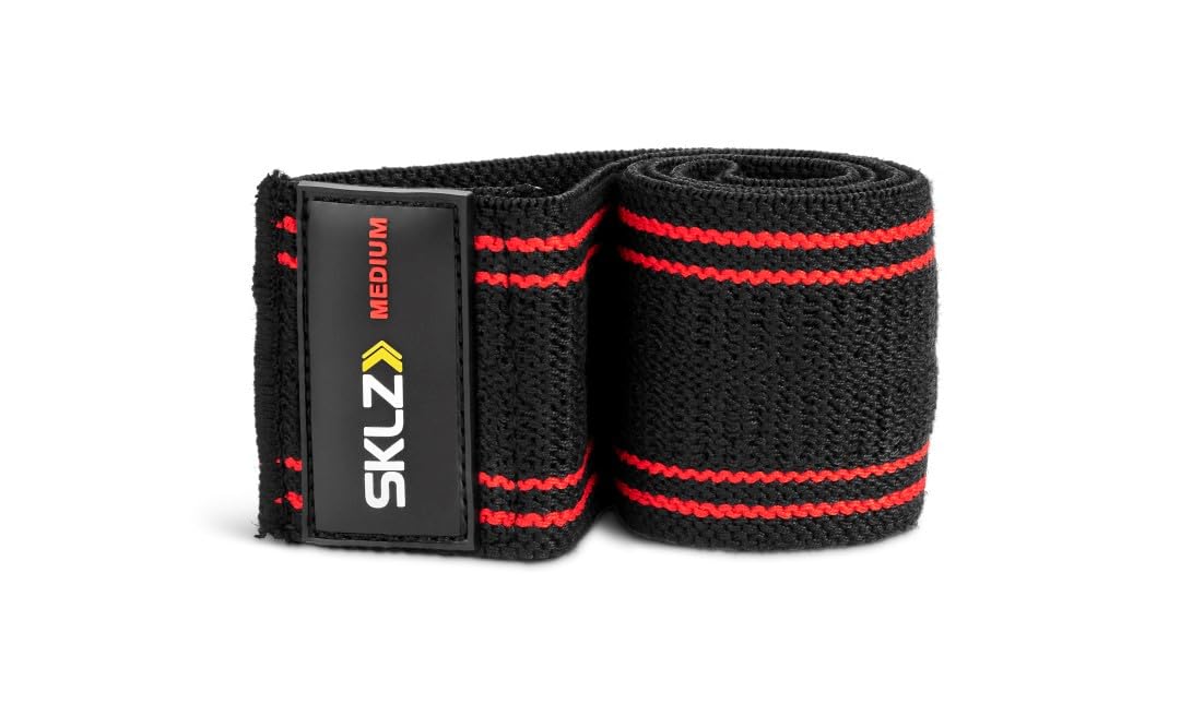 SKLZ Non-Slip Fabric Mini Resistance Band for Upper and Lower Body