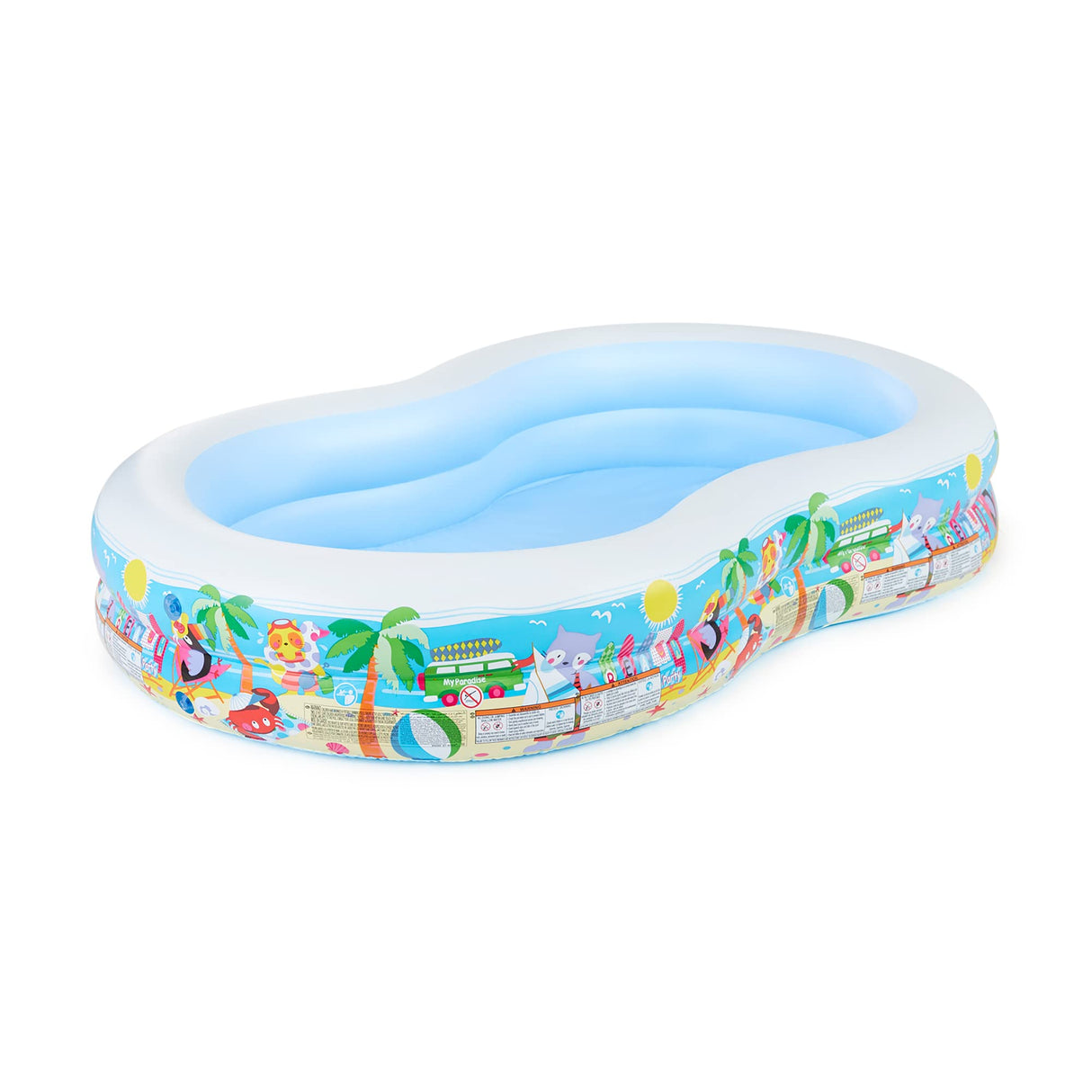 Intex Swim Center Paradise Seaside Inflatable Kiddie Pool