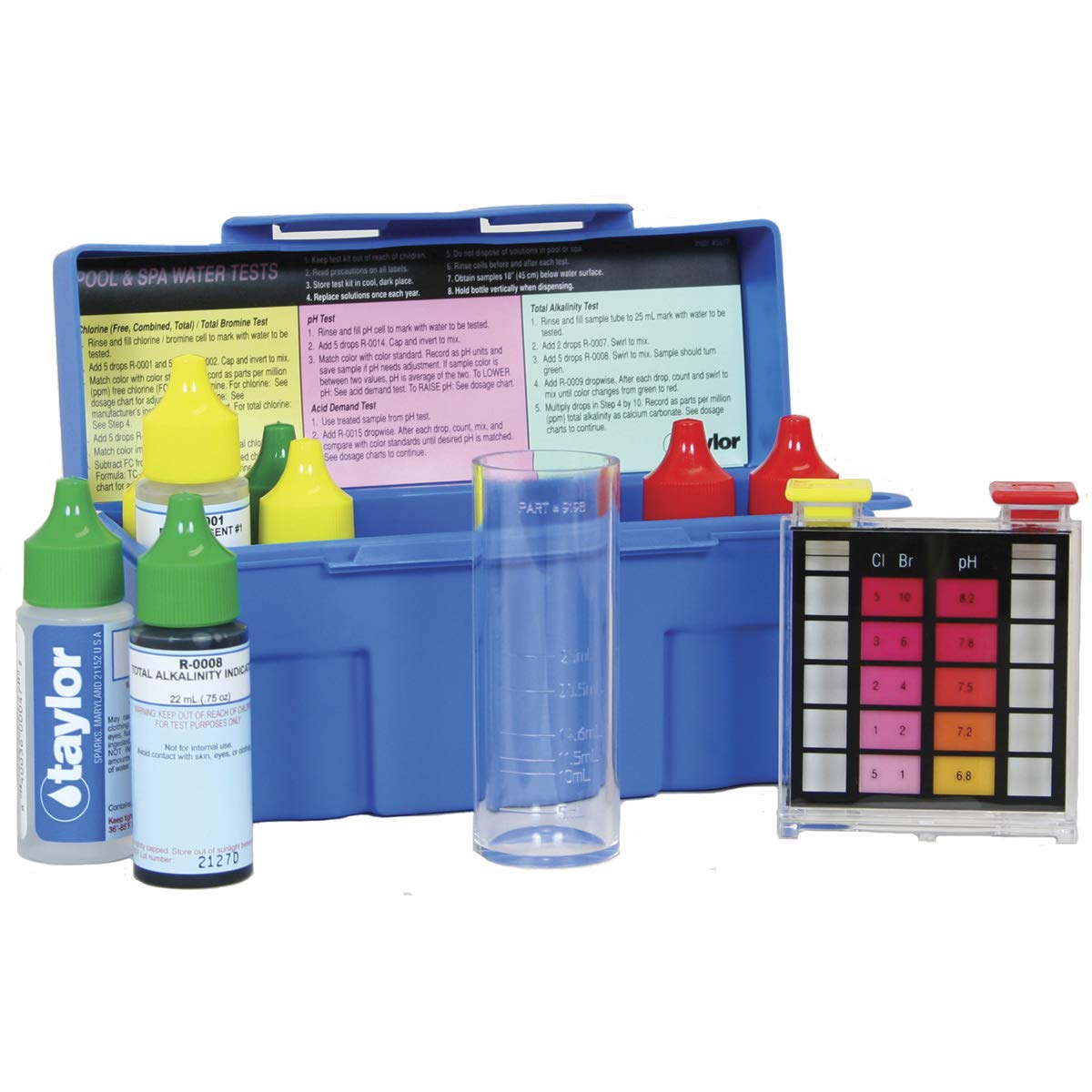 Taylor Technologies K-1004-1 Test Kit Residential Trouble-Shooter DPD