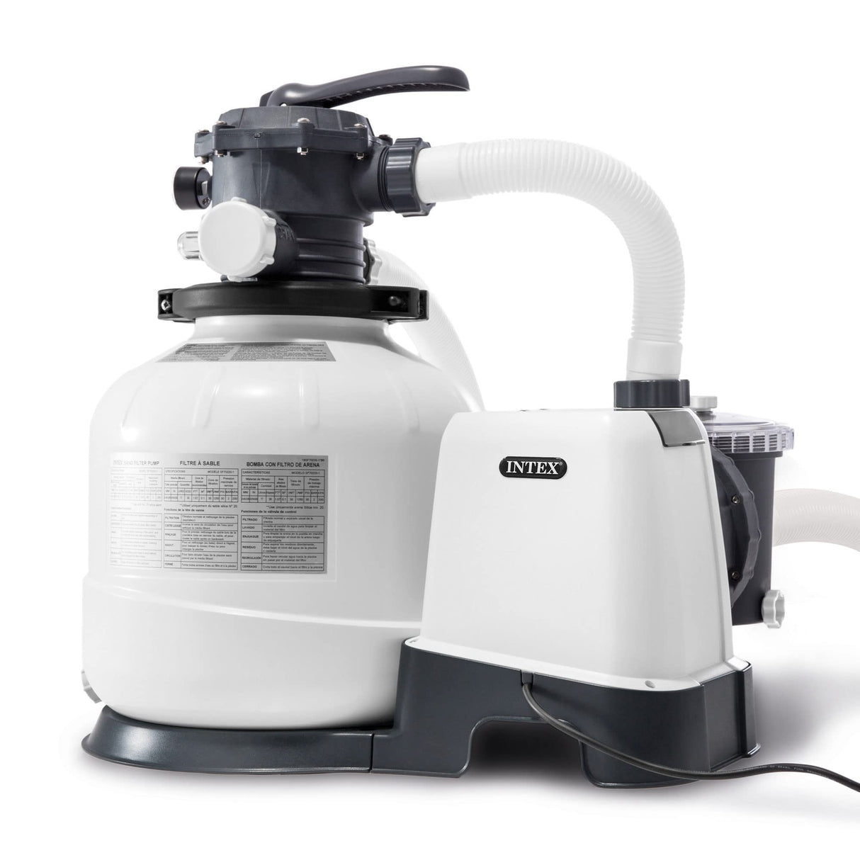 Intex 26329EH Ultra XTR Deluxe Above Ground Swimming Pool Set: 18ft x 52in – Includes 2100 GPH Cartridge Sand Filter Pump – SuperTough Puncture Resistant – Rust Resistant – Easy to Assemble