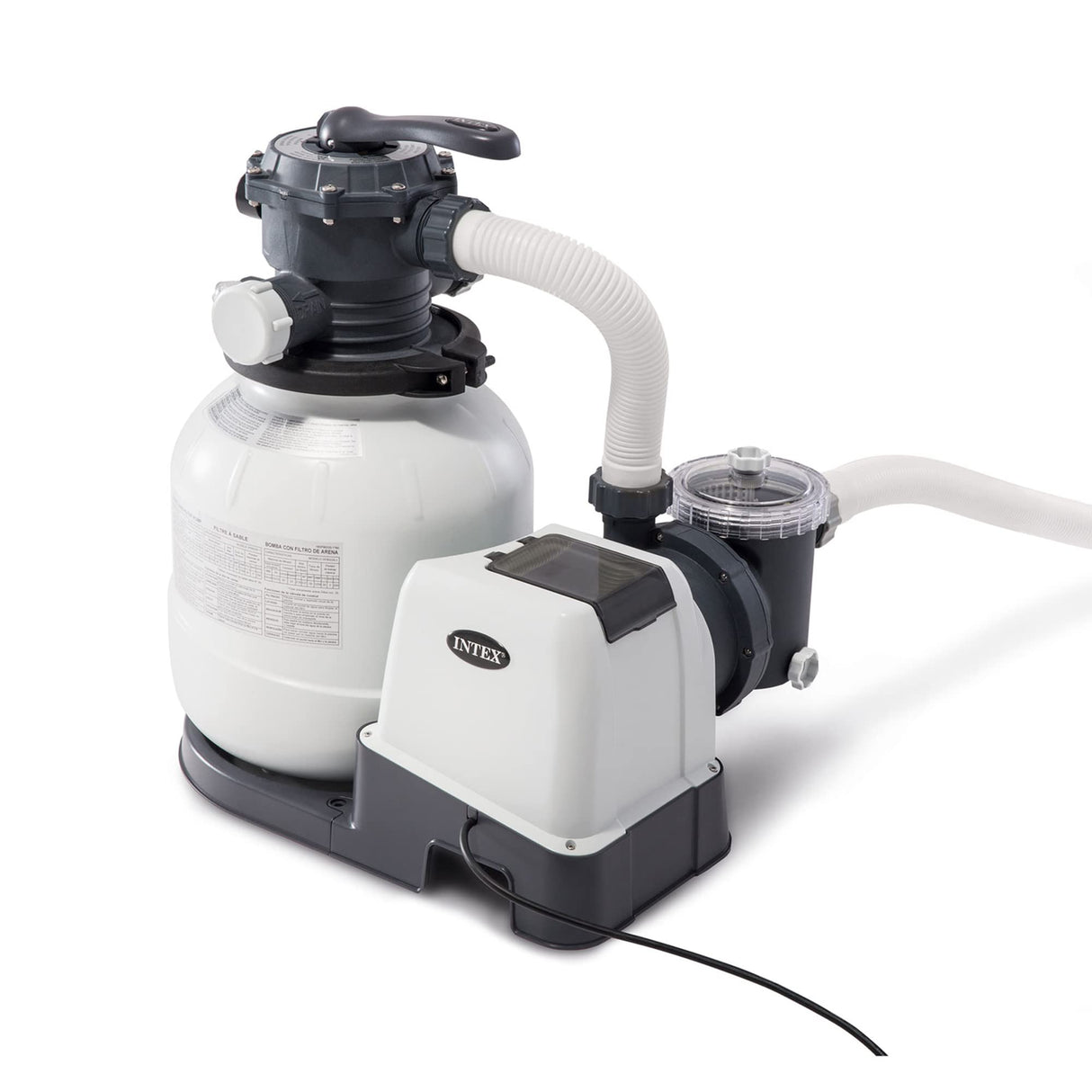 Intex Ultra XTR Frame 24' x 12' x 52" Above Ground Swimming Pool Set with Sand Filter Pump