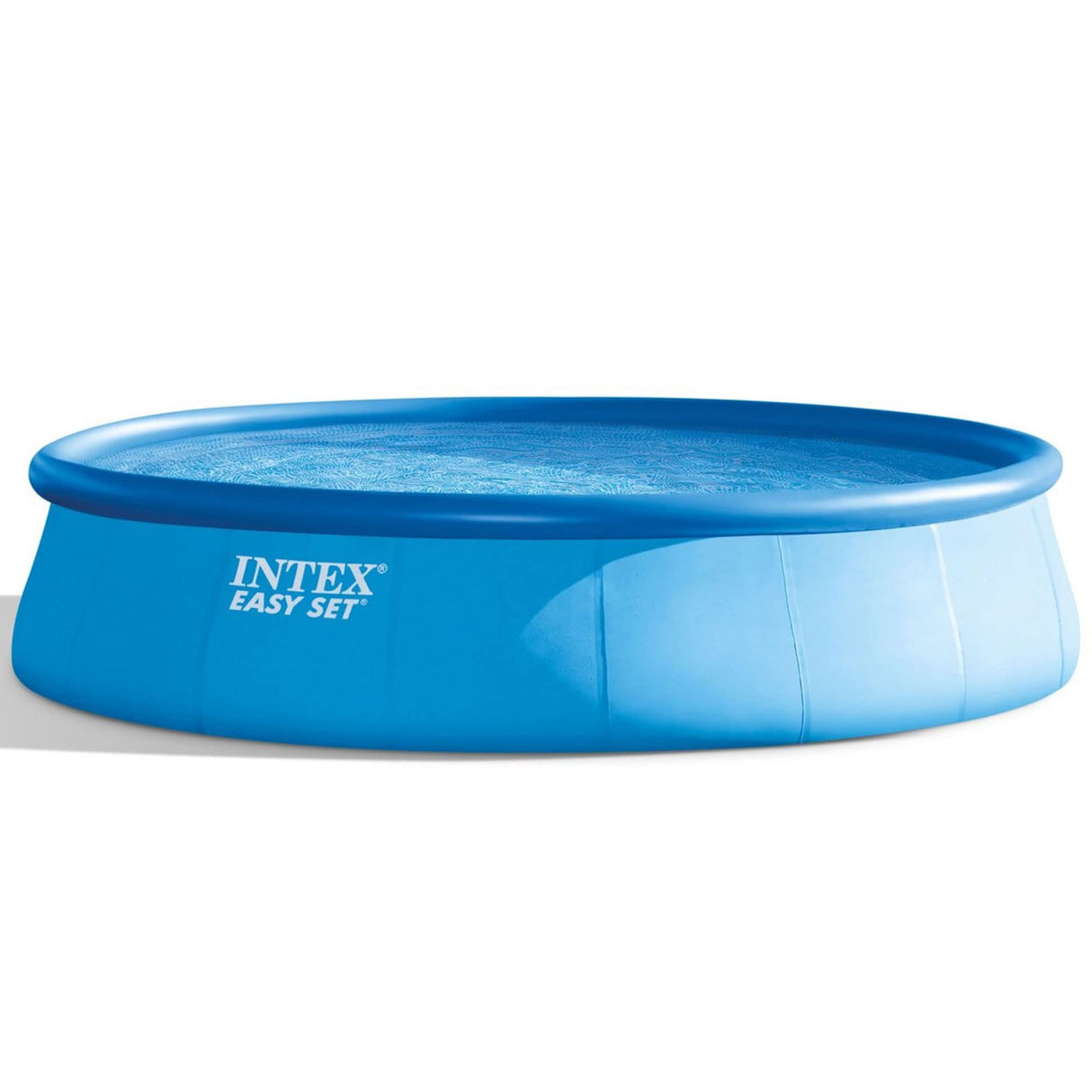 Intex Easy Set 18 Foot by 48 Inch Round Inflatable Above Ground Swimming Pool with Filter Pump