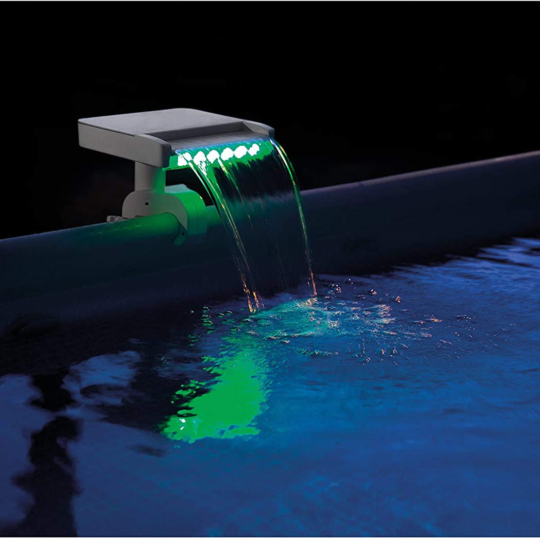 Intex Multi-Color LED Waterfall Cascade for Intex Above Ground Pools