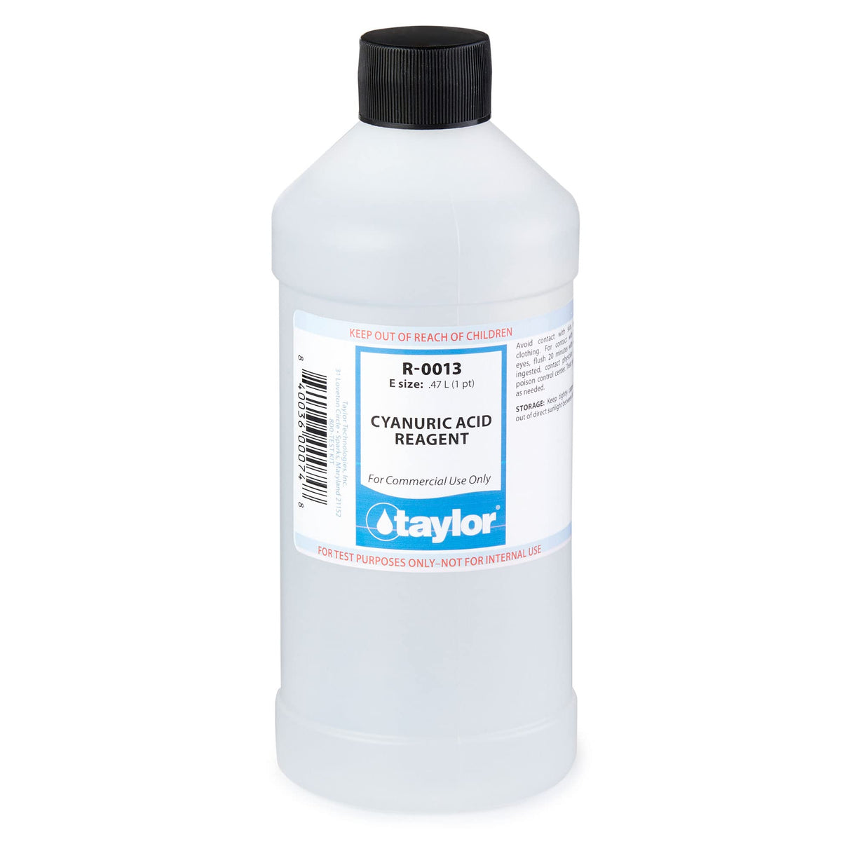 Taylor R-0013-E CYANURIC ACID 16 OZ