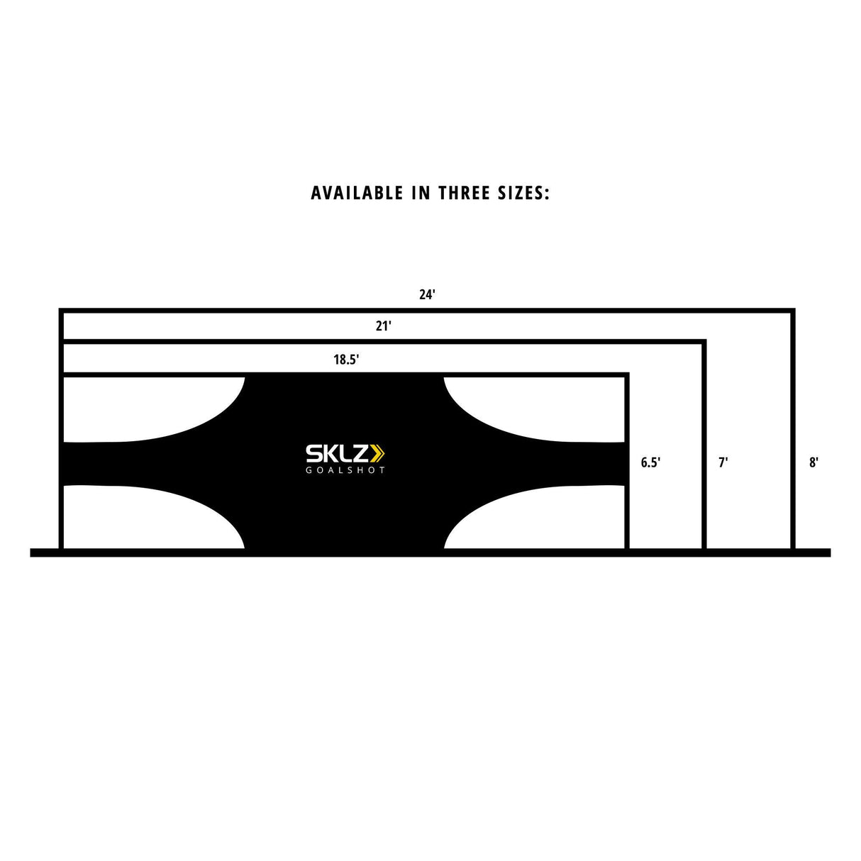 SKLZ Goalshot Soccer Goal Target Training Aide for Scoring and Finishing