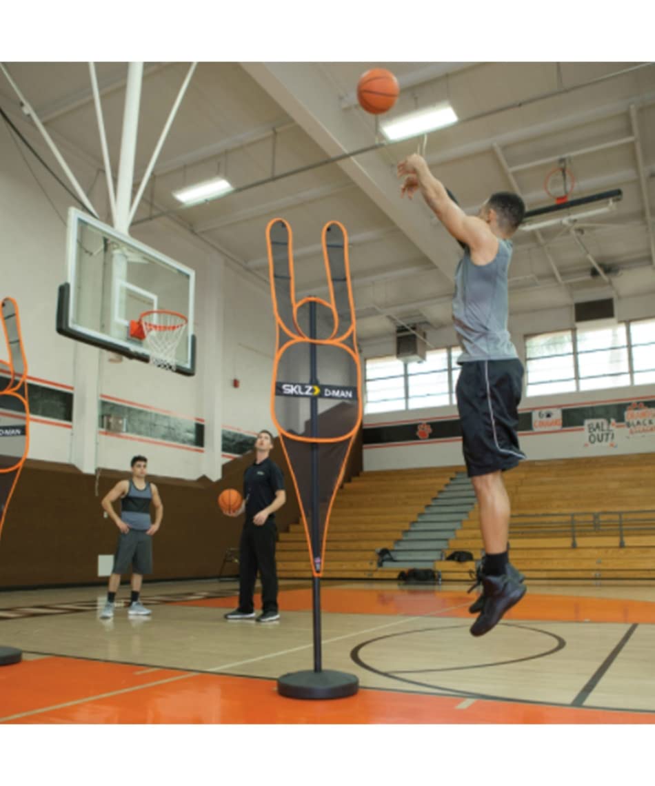 SKLZ DMBK-000-02 D-Man A Trainer Defensive Mannequin, Orange, One Size