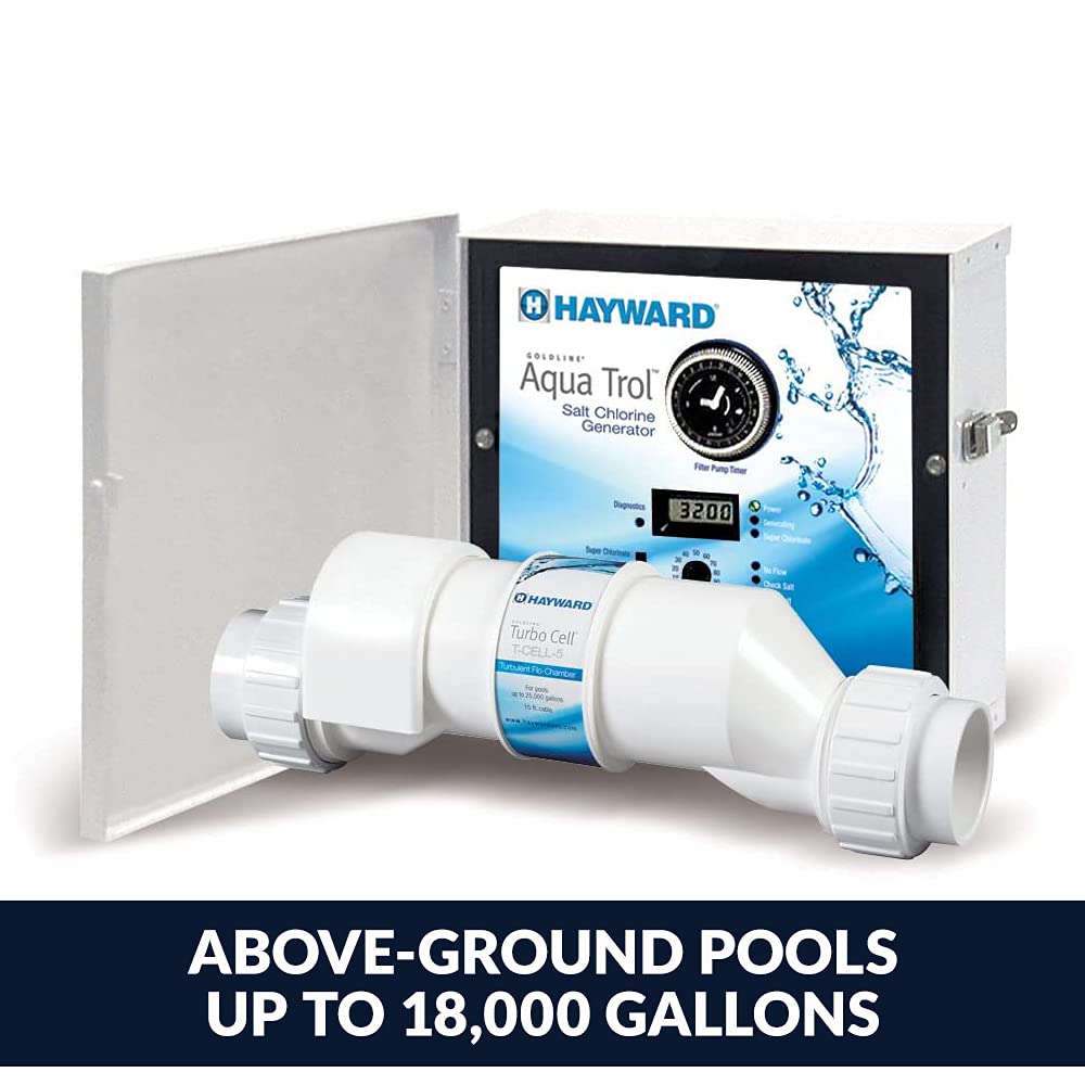 Hayward Goldline AQ-TROL AquaTrol Above-Ground Swimming Pool Salt Chlorination System