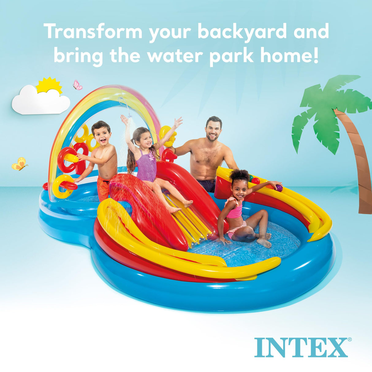 Intex Gator Inflatable Kiddie Pool