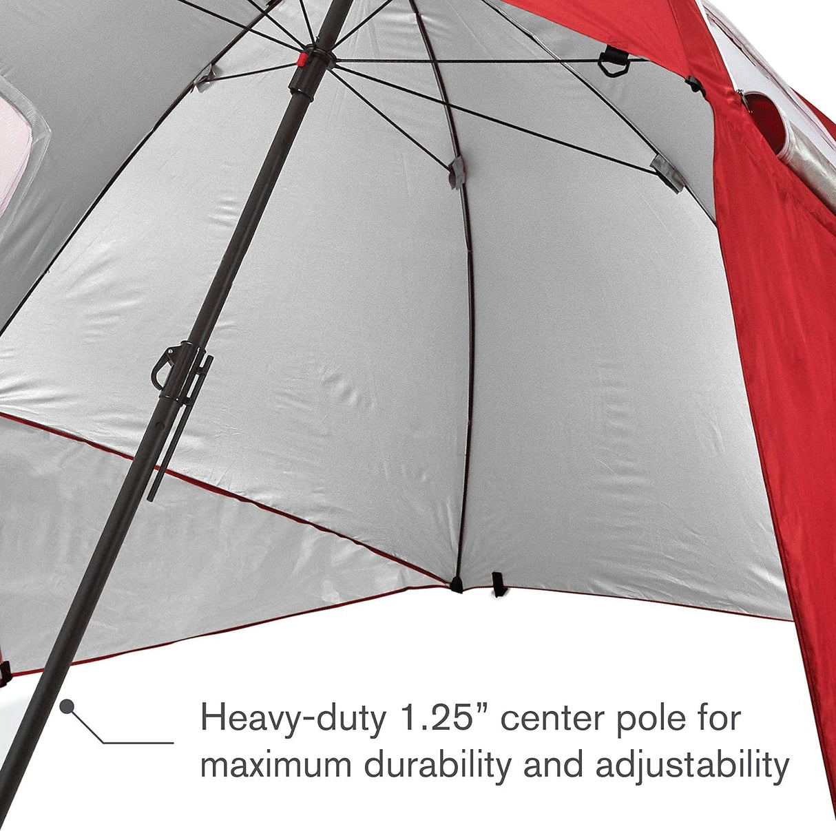 Sport-Brella Super-Brella SPF 50+ Sun and Rain Canopy Umbrella for Camping, Beach and Sports