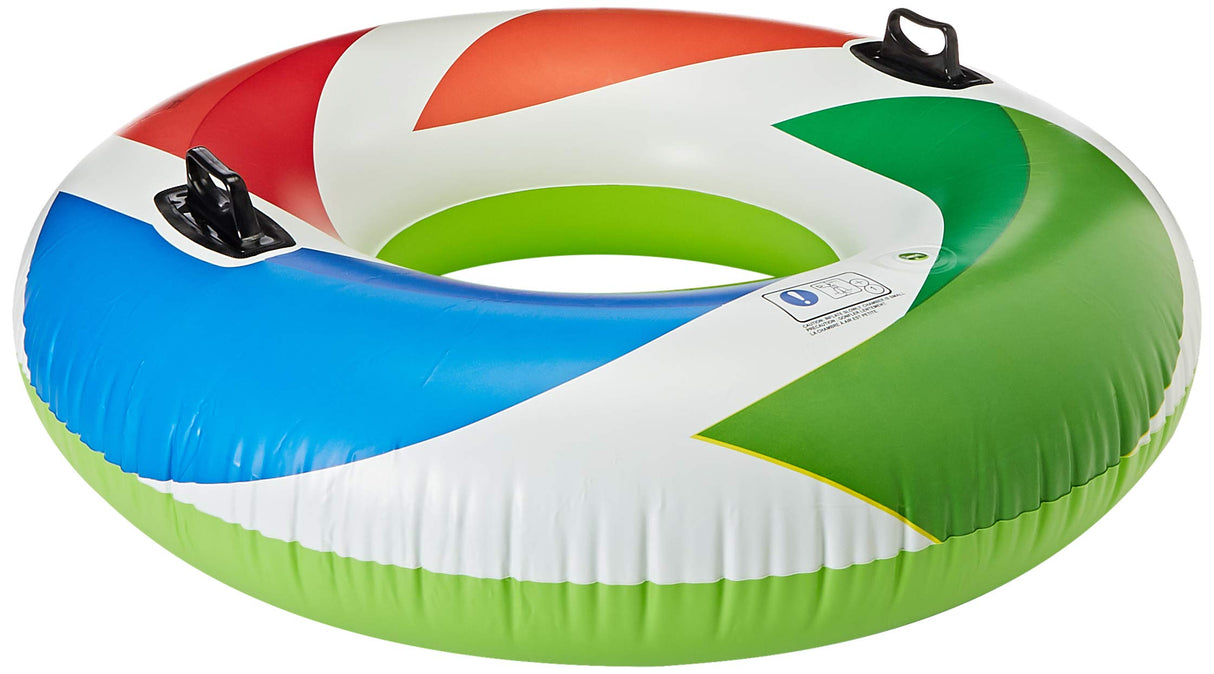 Intex Inflatable Color Whirl Floating Tube Raft w/Handles 48in 58202EP
