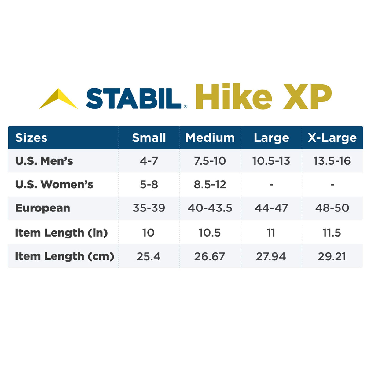 STABILicers Hike XP Traction Cleats for Hiking on Snow and Ice