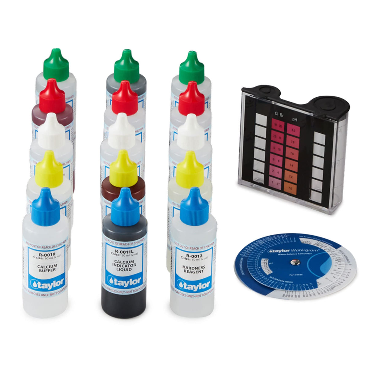 Taylor Complete Pool & Spa Test Kit - High Range K-2005C 2 oz Reagents