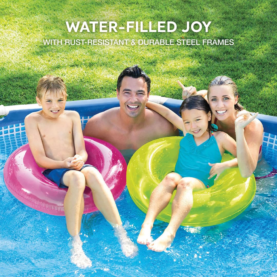 Intex 28206EH Large Round Above Ground Swimming Pool 10 Foot by 30 Inch