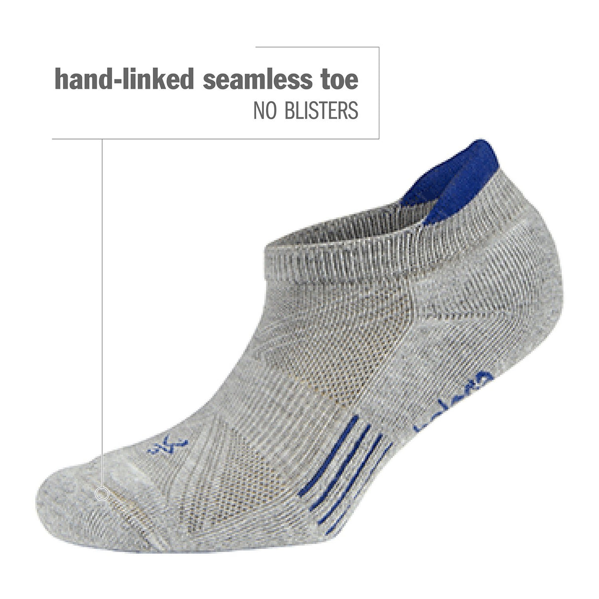 Balega Kids' Hidden Cool Cushioning Performance No Show Athletic Running Socks (1 Pair)