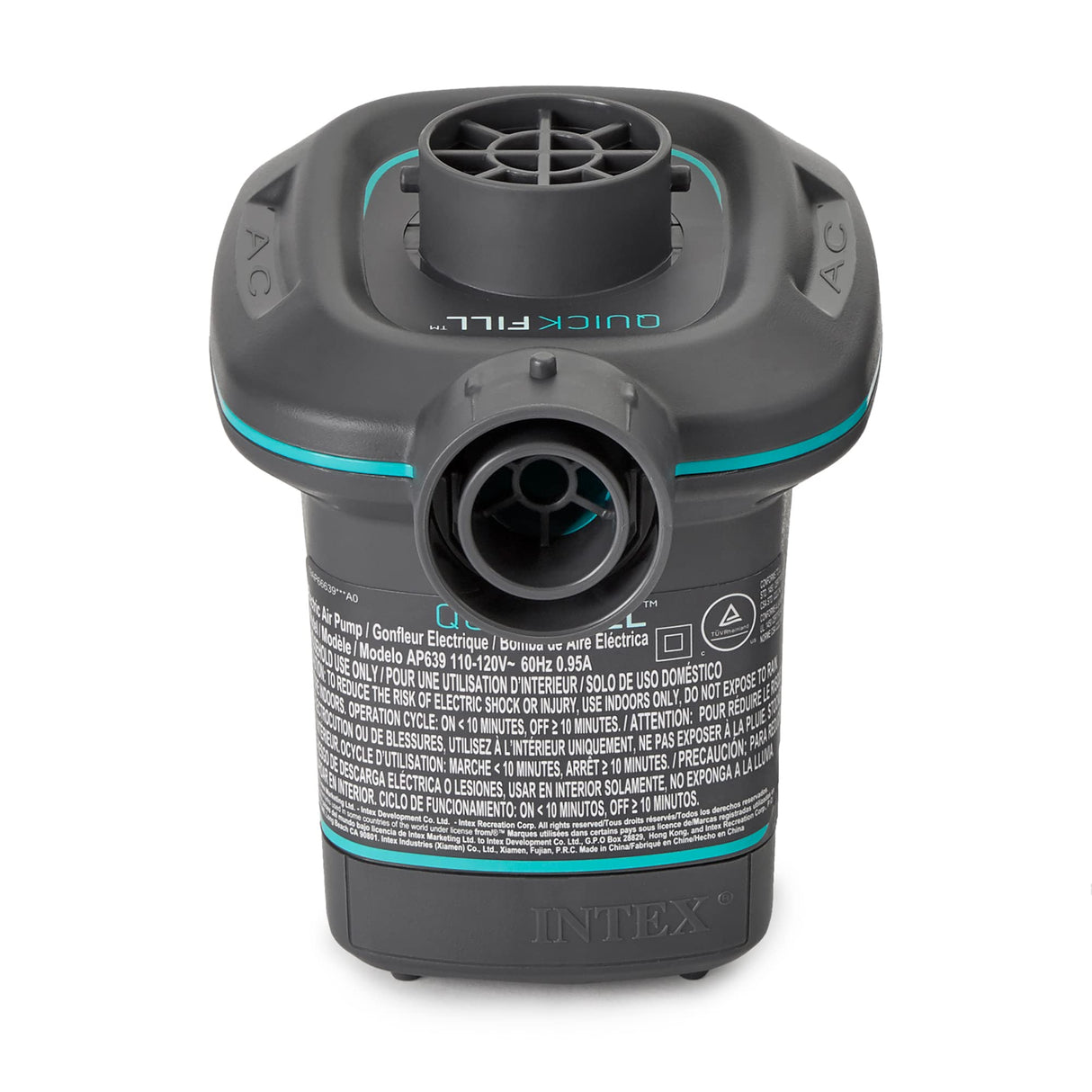 Intex AC Electric Air Pump w/ 3 Interconnected Nozzles