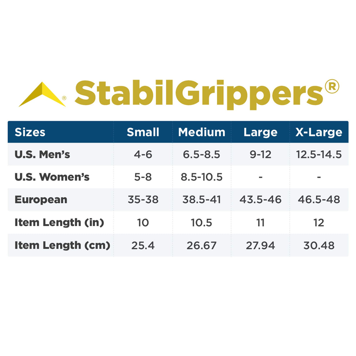 STABILicers Grippers Indoor Anti-Slip Job Safety Traction Slip-Ons