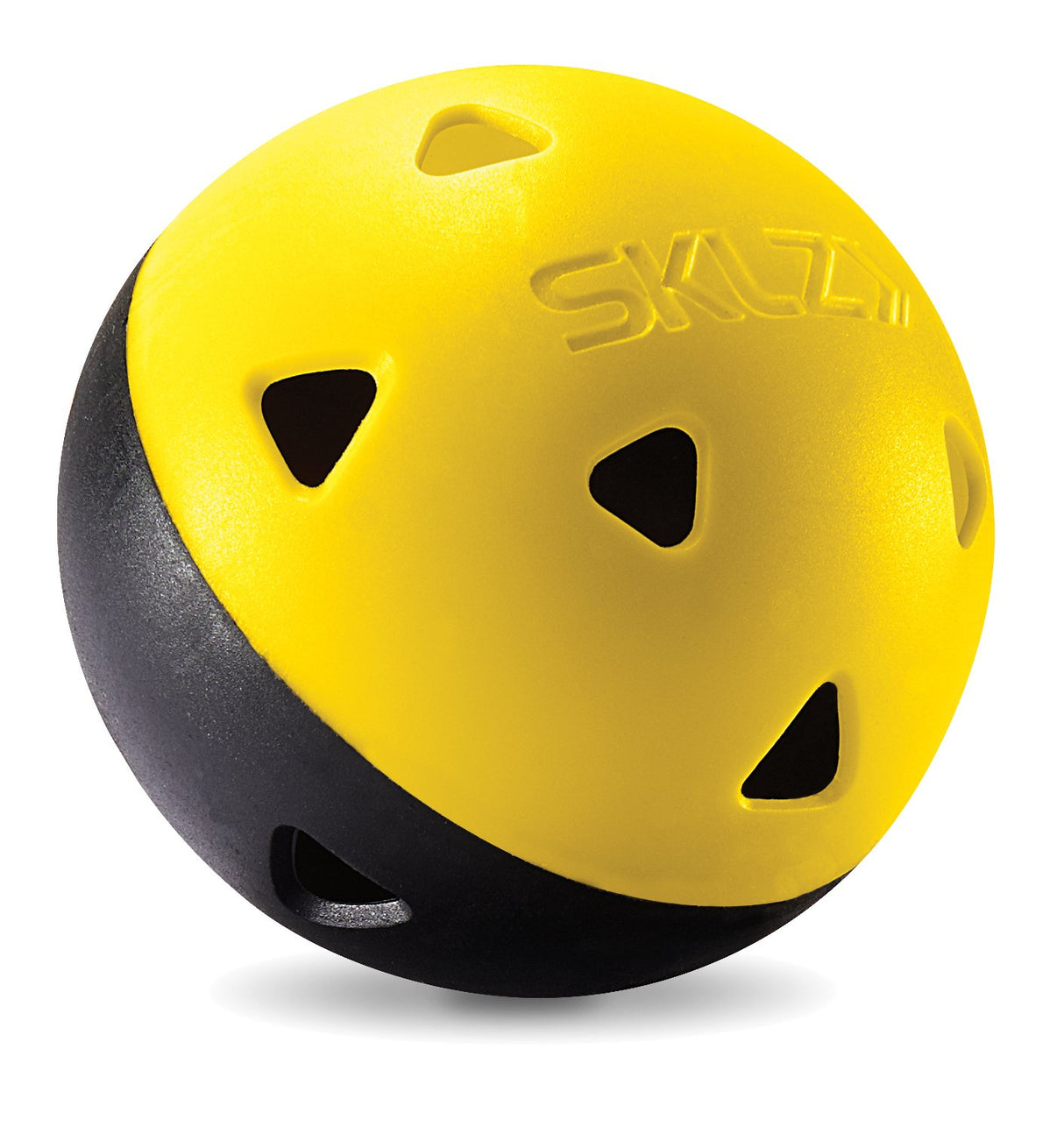 SKLZ Limited-Flight Practice Impact Golf Balls, 12 Pack,Yellow