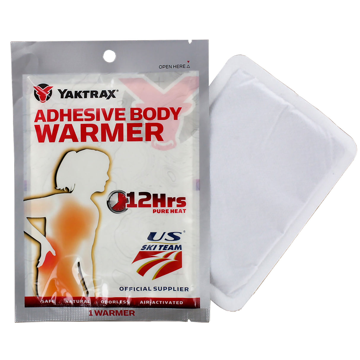 Yaktrax 12-Hour Adhesive Body Warmer (Package May Vary)