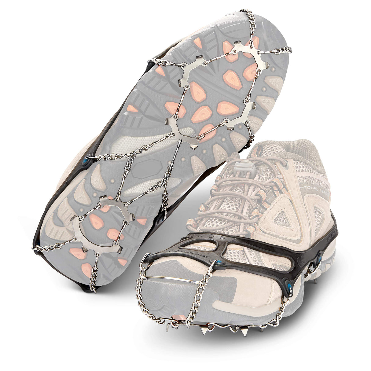 Yaktrax Traverse Heavy-Duty Traction Spikes for Walking on Snow and Ice (1 Pair)