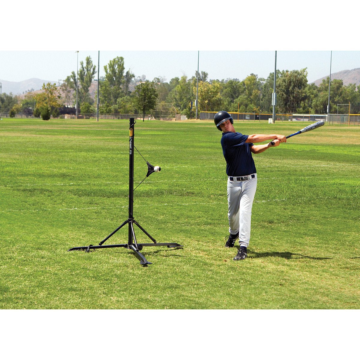 SKLZ Hit-A-Way Portable Baseball Training-Station Swing Trainer with Stand