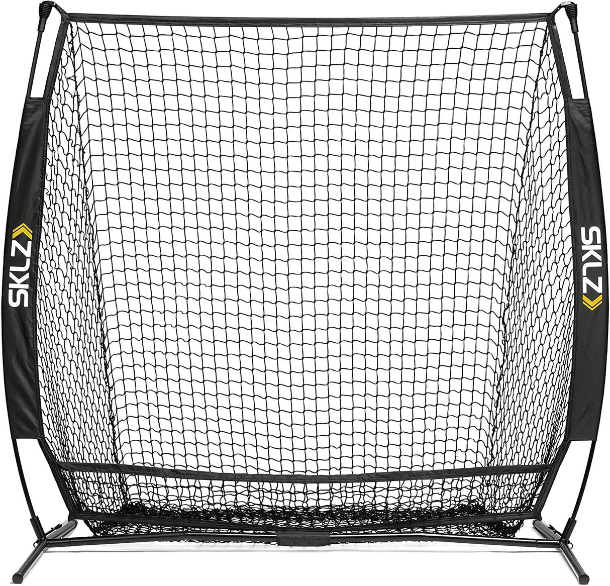 SKLZ Portable Baseball and Softball Hitting Net with Vault, 5 x 5 feet