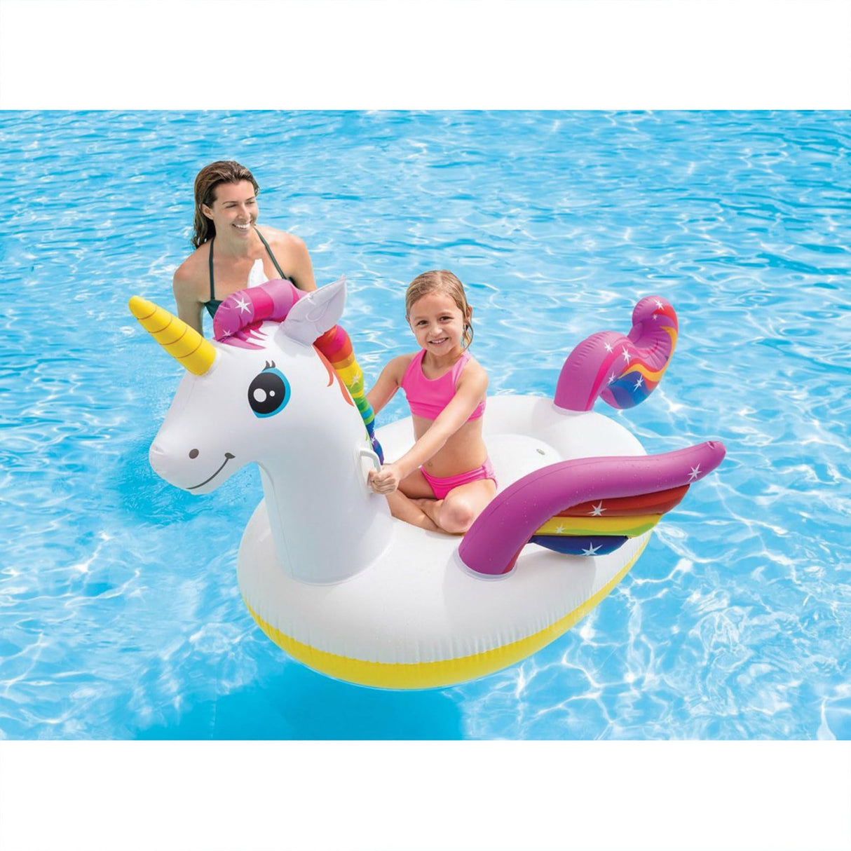INTEX Ride-On Inflatable Pool Float