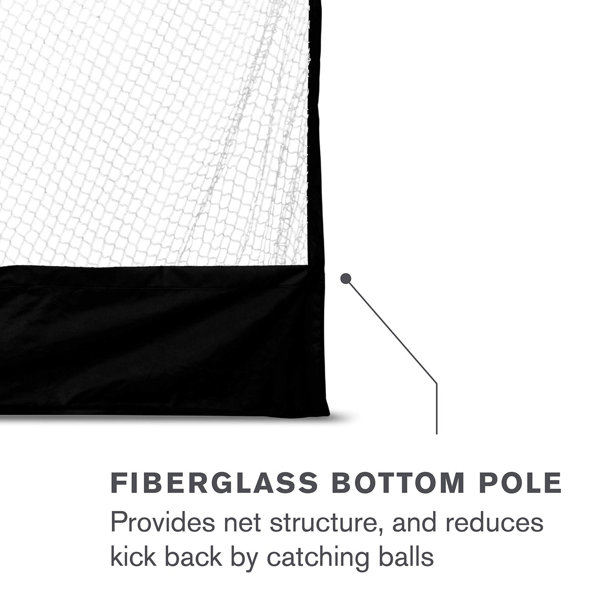 SKLZ Baseball, Softball, and Golf Hanging Net for Hitting, Pitching and Driving Practice (7-feet X 7.5-feet)