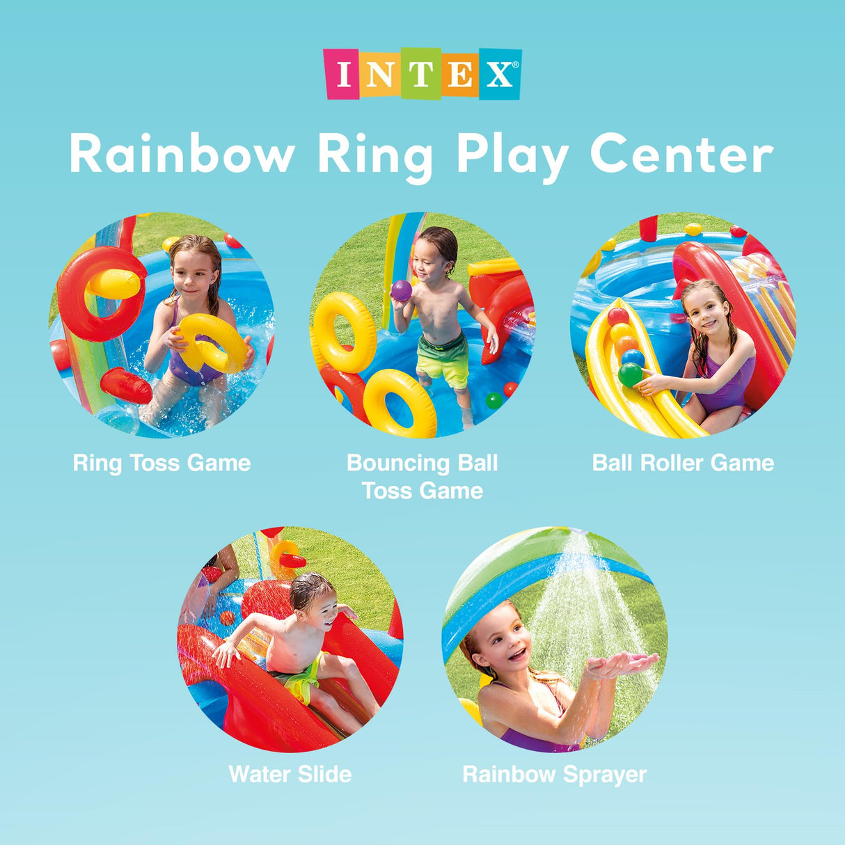 Intex Gator Inflatable Kiddie Pool