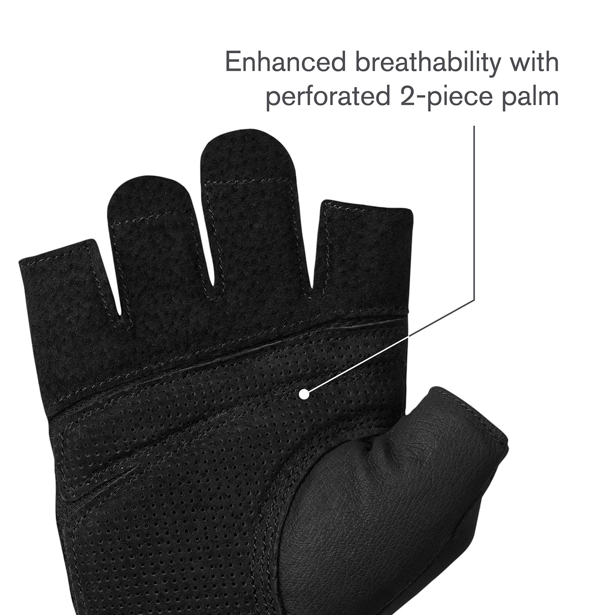 Harbinger Pro Gloves 2.0 for Weightlifting, Training, Fitness, and Gym Workouts - Unisex Black X-Large