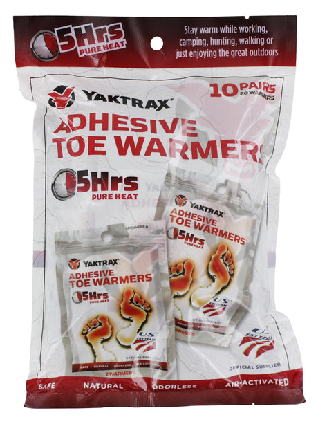 Yaktrax Adhesive Toe Warmer