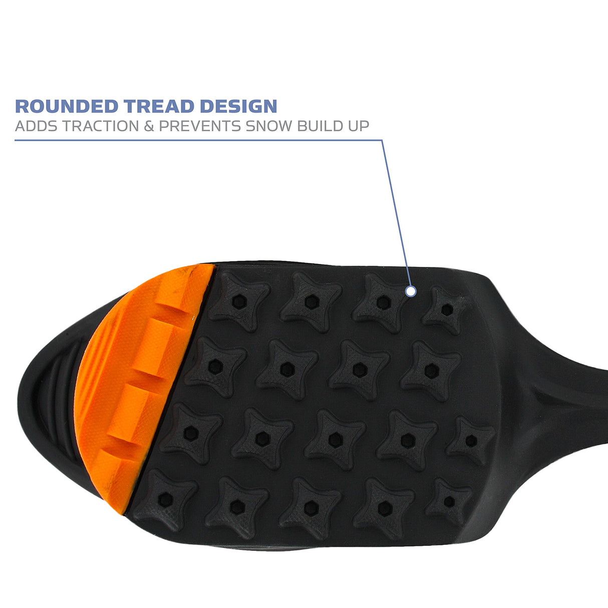 Yaktrax SkiTrax Ski Boot Tracks Traction and Protection Cleats (1 Pair)