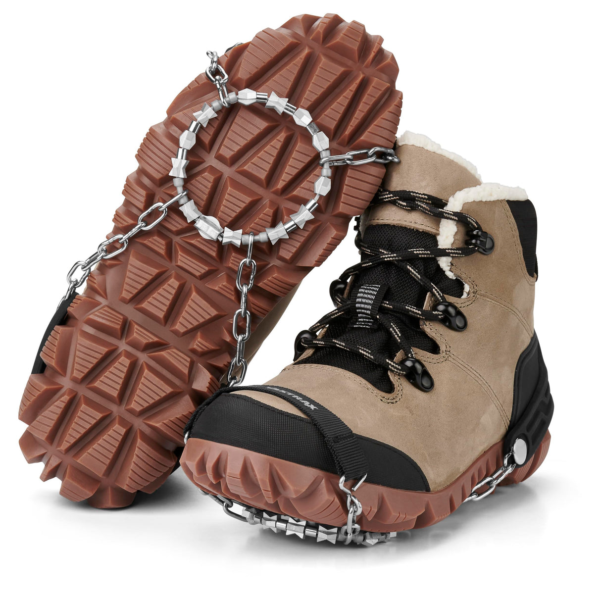 Yaktrax Diamond Go All Surface Traction Cleats for Walking on Ice and Snow