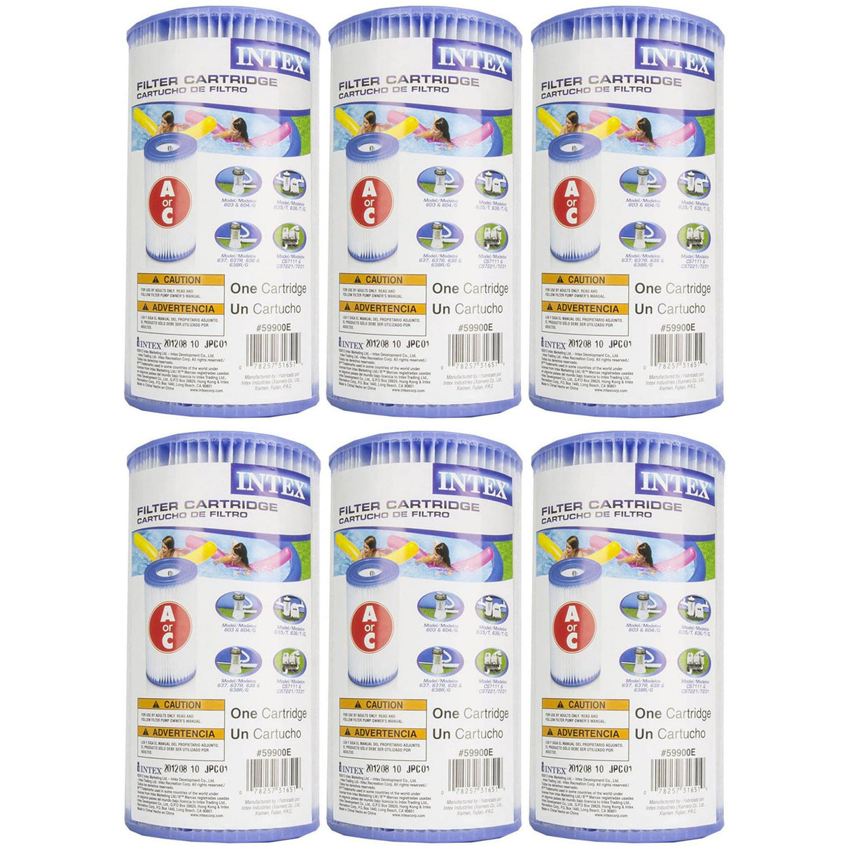 Intex Easy Set 18 Foot by 48 Inch Round Inflatable Above Ground Swimming Pool with Filter Pump