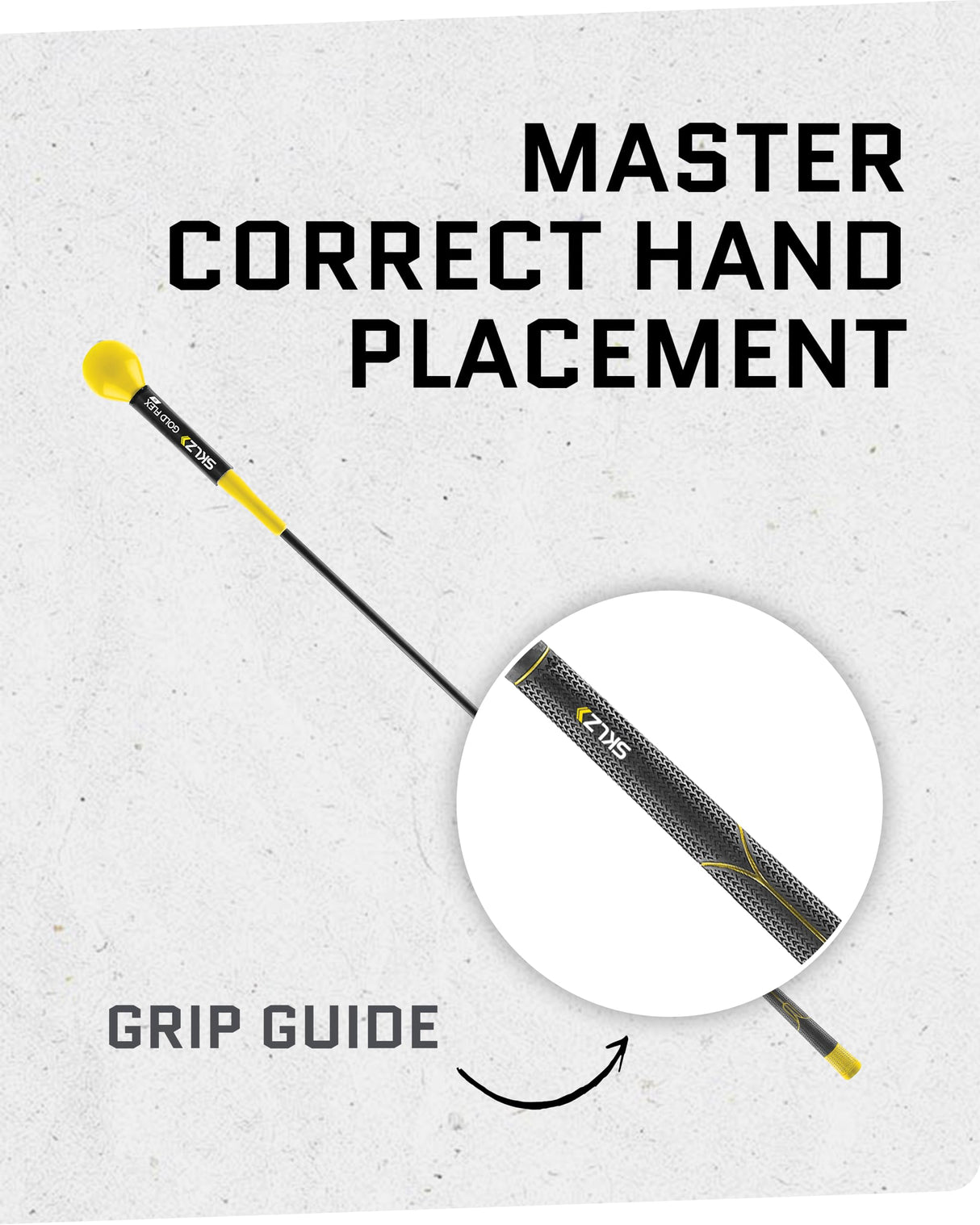 SKLZ Gold Flex Golf Swing Trainer Warm-Up Stick