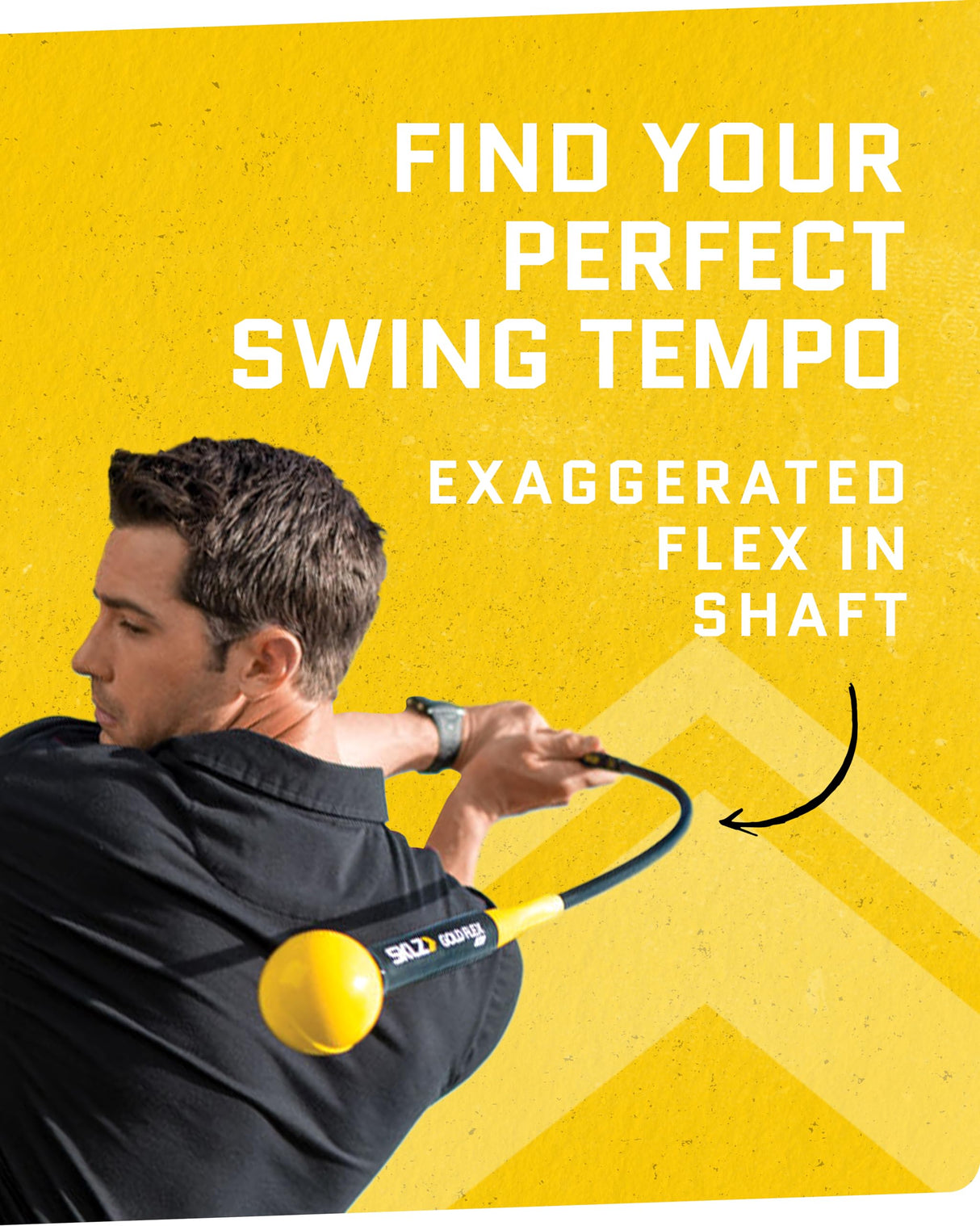 SKLZ Gold Flex Golf Swing Trainer Warm-Up Stick