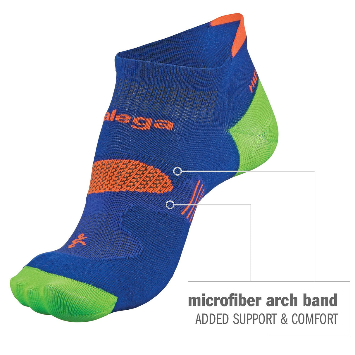 Balega Women's Hidden Dry Moisture Wicking Performance No Show Athletic Running Socks (1 Pair)