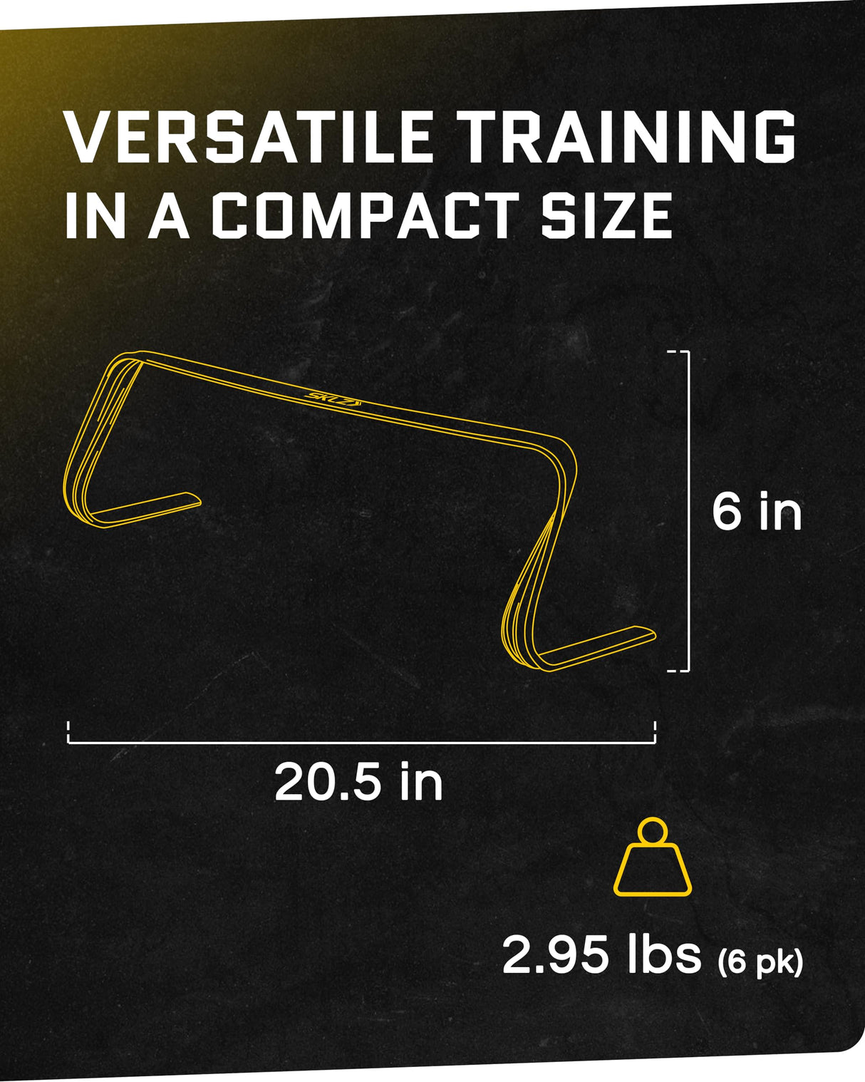 SKLZ Agility Training Set: 6X Hurdles and Speed Gates, Boost Speed, Agility, and Coordination!