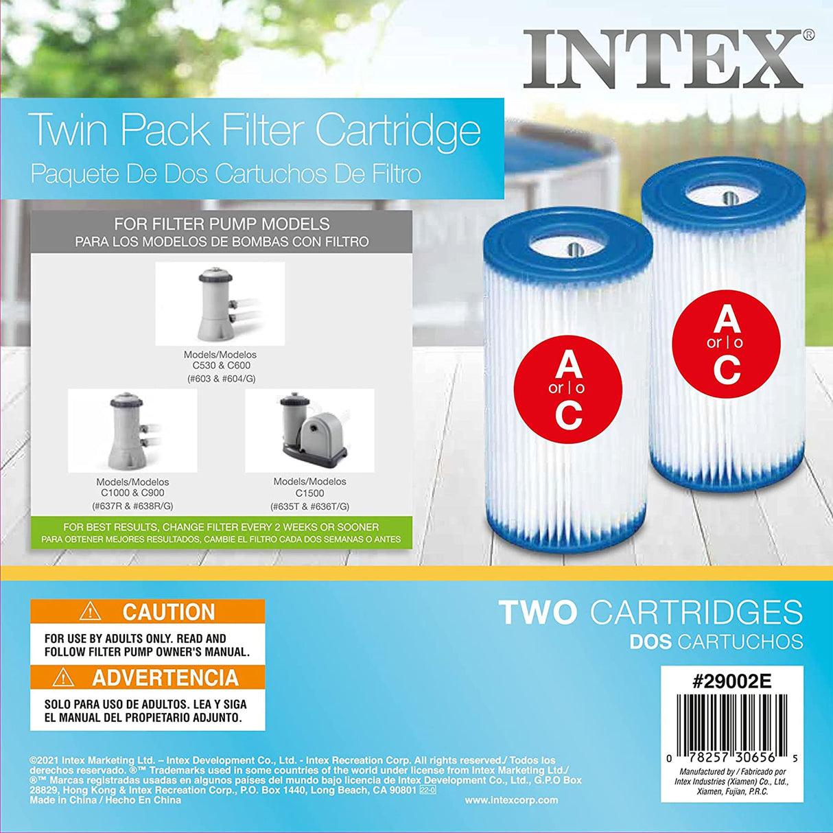 Intex Pool Filter Cartridge