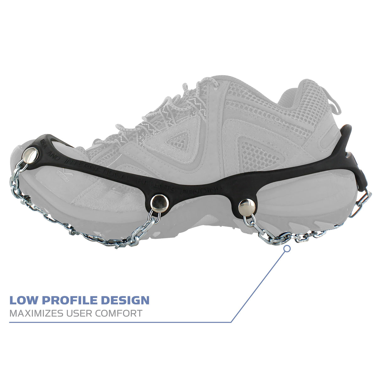 Yaktrax Traction Chains for Walking on Ice and Snow (Pair)