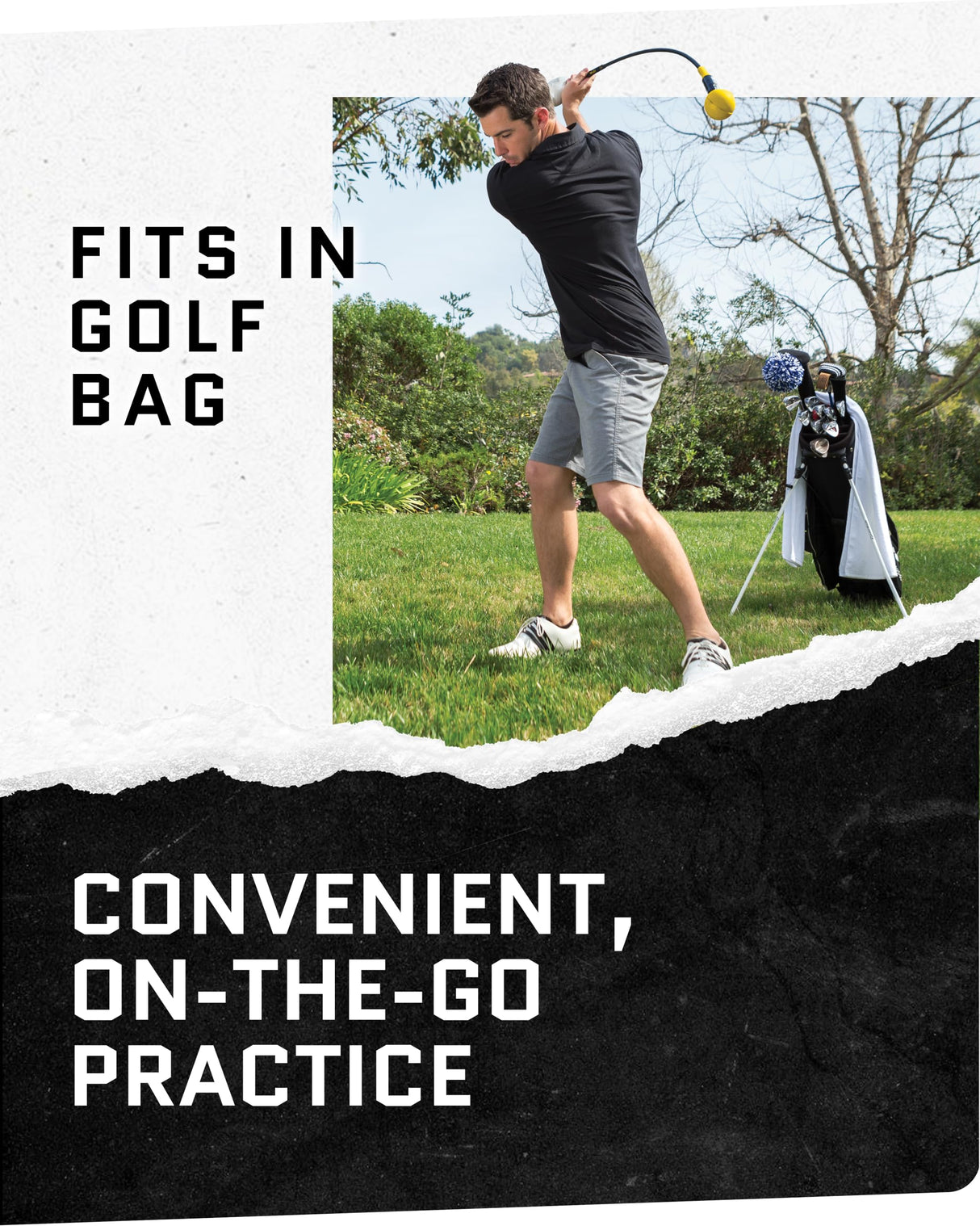 SKLZ Gold Flex Golf Swing Trainer Warm-Up Stick