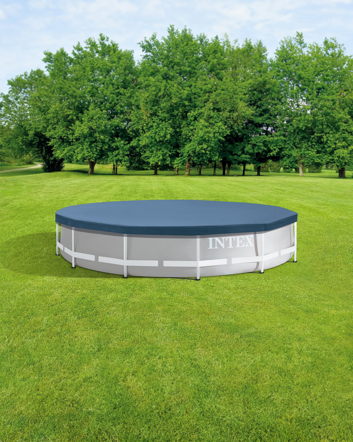 Intex Round Metal Frame Pool Cover