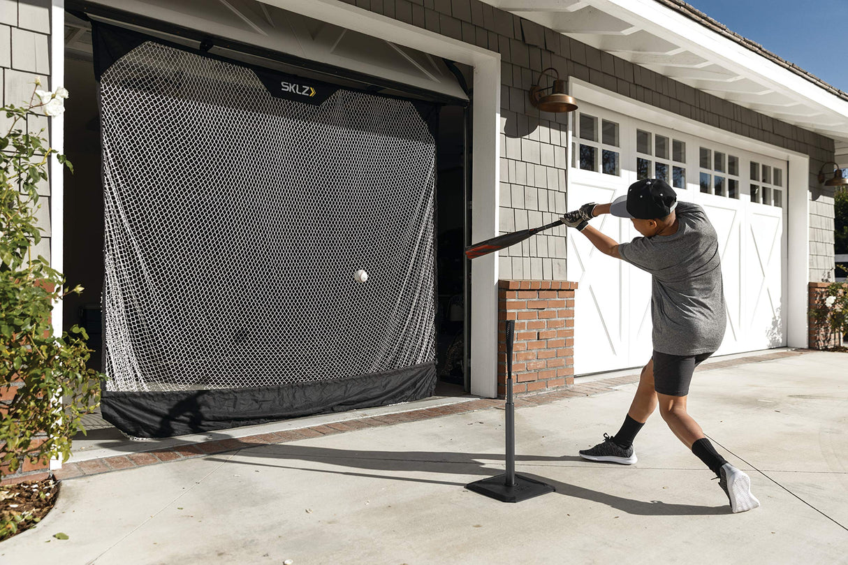 SKLZ Baseball, Softball, and Golf Hanging Net for Hitting, Pitching and Driving Practice (7-feet X 7.5-feet)