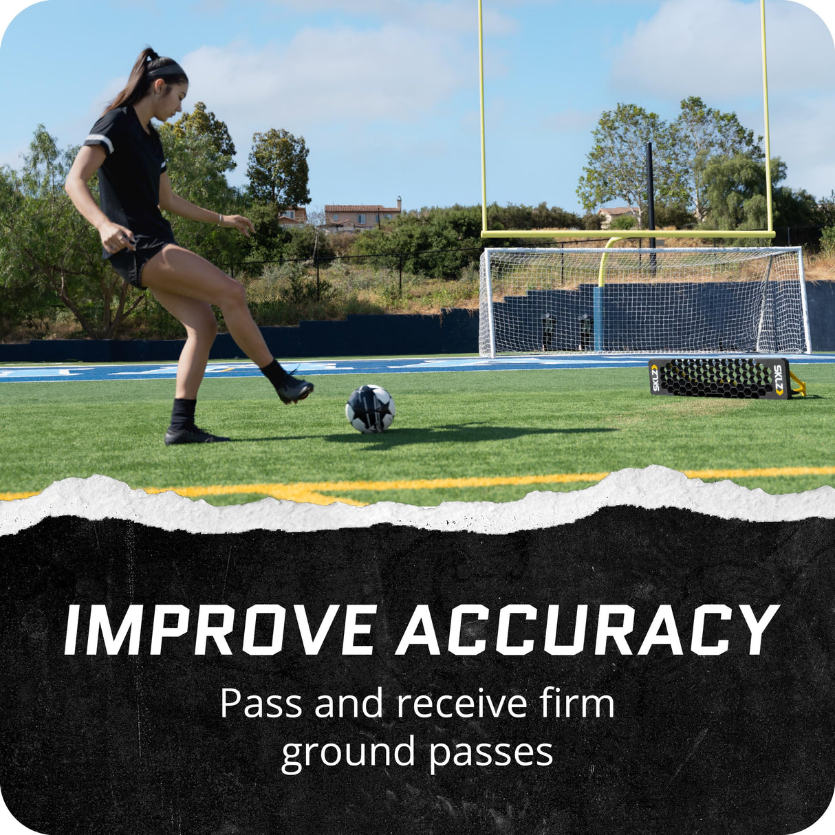 SKLZ Soccer Trainer Board- Soccer Rebounder Portable Trainer