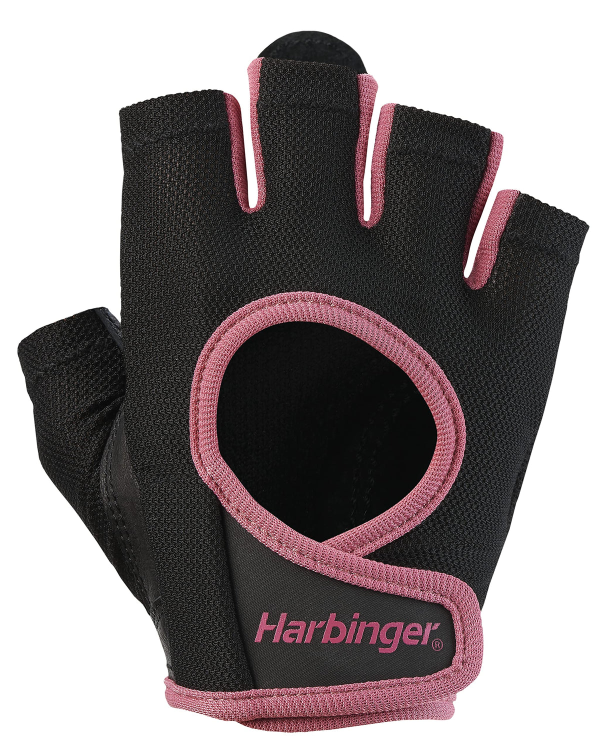 Harbinger Women's Power Gloves for Weightlifting, Training, Fitness, and Gym Workouts with StretchBack Comfort