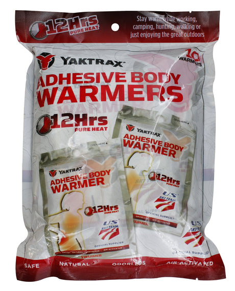 Yaktrax 12-Hour Adhesive Body Warmer (Package May Vary)