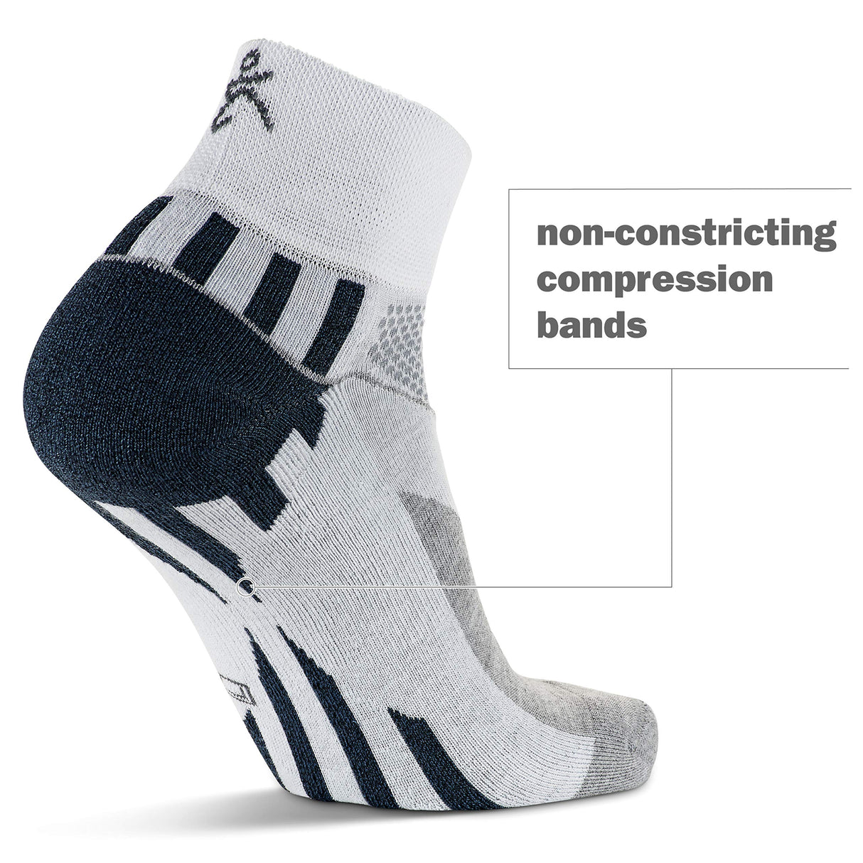 Balega Enduro V-Tech Quarter Socks For Men and Women (1 Pair)