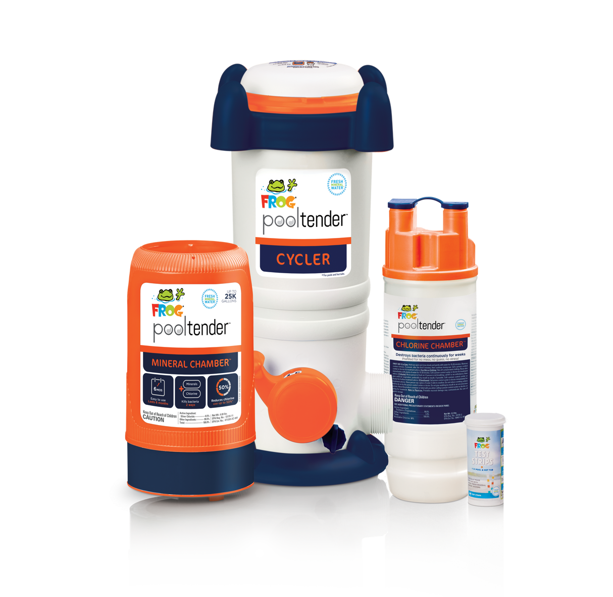 FROG Pool Tender Easiest Pool Sanitizing System up to 25,000 gallons