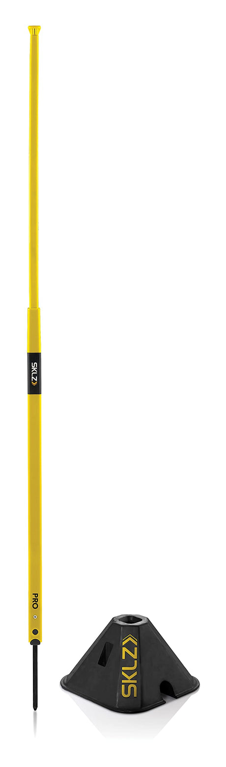 SKLZ Pro Training Telescoping Agility Poles for Soccer Drills and Training (Set of 8),Yellow