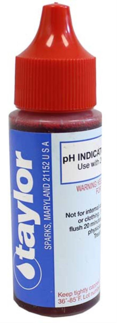 BLOSSOMZ Taylor R-0004 Swimming Pool Test Kit Reagent #4 .75 Oz pH Indicator Phenol Red